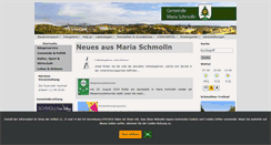 Desktop Screenshot of maria-schmolln.at